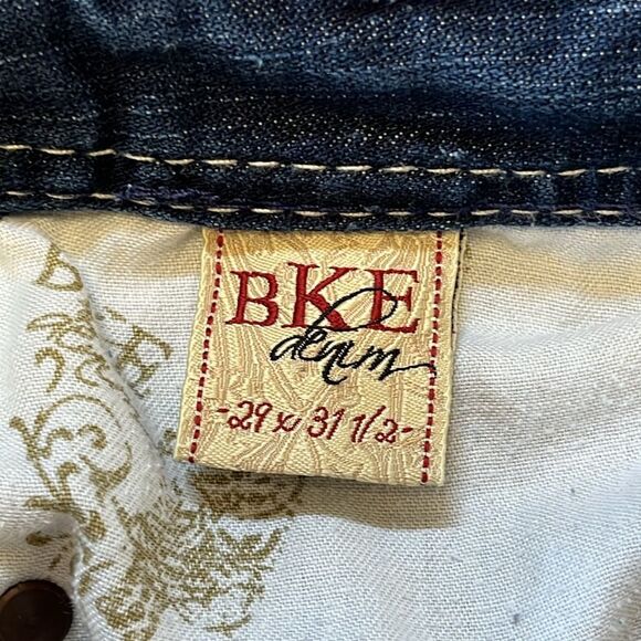 BKE Buckle | Britni Stretch Cowgirl Rodeo Western Midrise Denim Jeans 29 - Picture 6 of 9